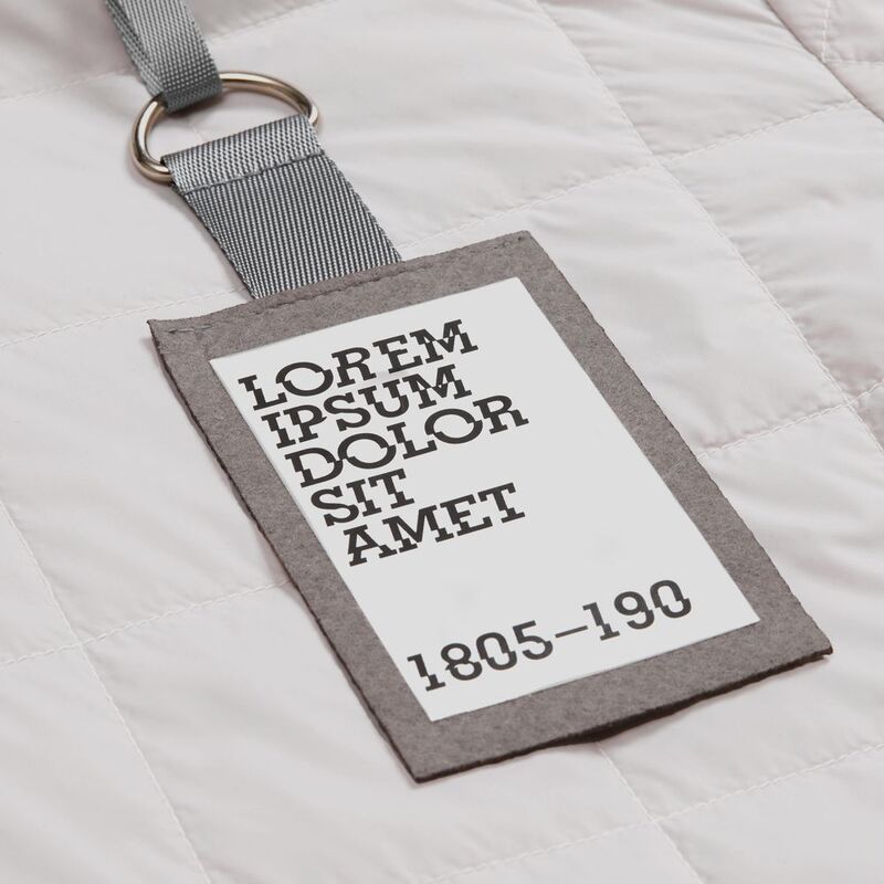 Стропа текстильная Fune 10 S, серая, 10 см арт.19706.10.10cm