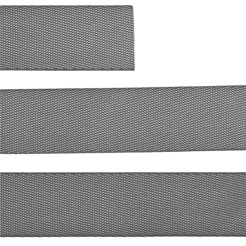 Стропа текстильная Fune 25 L, серая, 130 см арт.19705.10.130cm