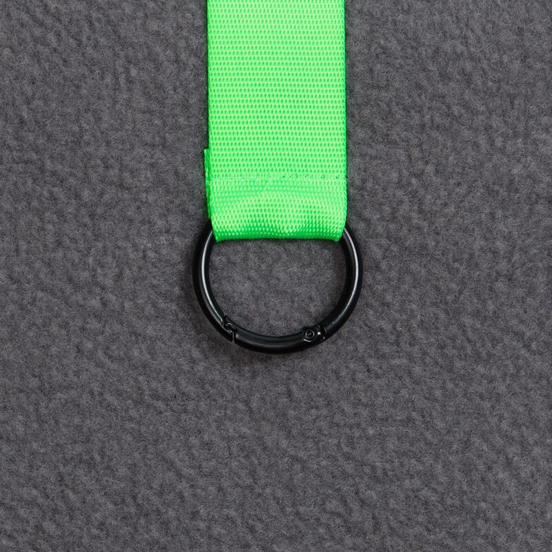 Стропа текстильная Fune 25 M, зеленый неон, 80 см арт.19704.94.80cm