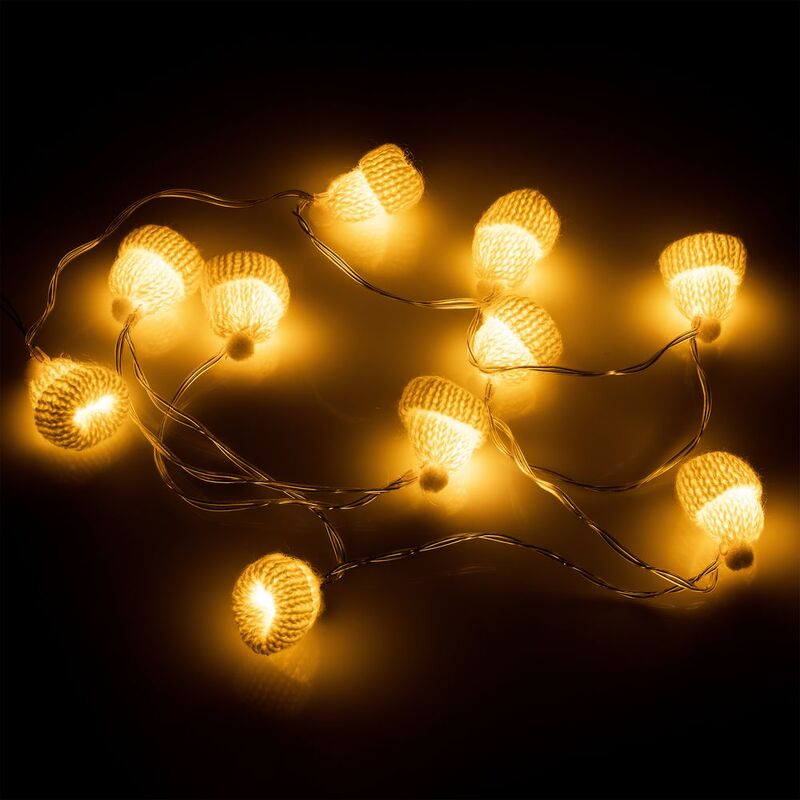 Гирлянда Cosy Poms, белая арт.16957.60