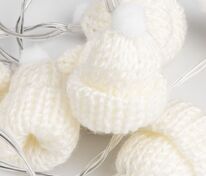 Гирлянда Cosy Poms, белая арт.16957.60