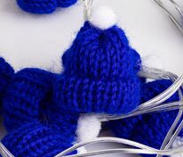 Гирлянда Cosy Poms, синяя арт.16957.40