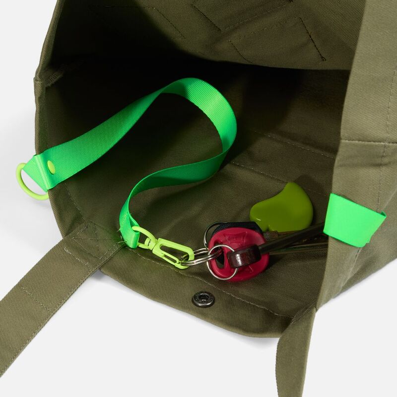 Стропа текстильная Fune 20 S, зеленый неон, 40 см арт.19700.94.40cm