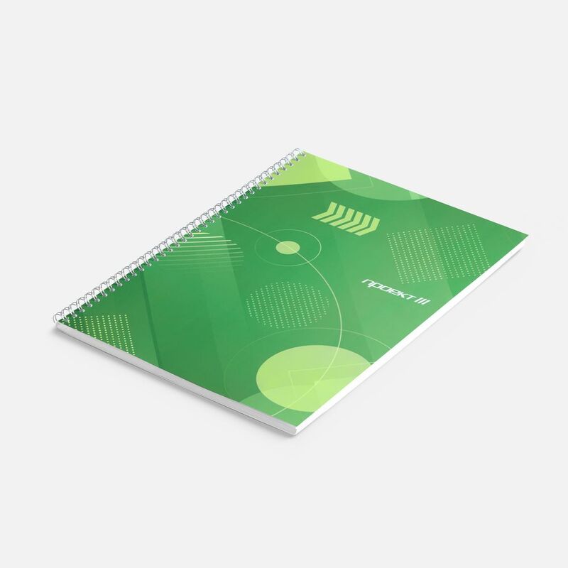 Блокнот на заказ Sketch Print M, без линовки арт.13318.01