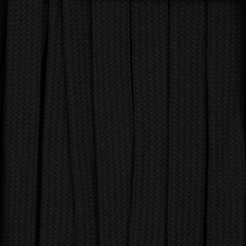 Плоский шнур Cord S, черный, 10 см арт.19709.30.10cm