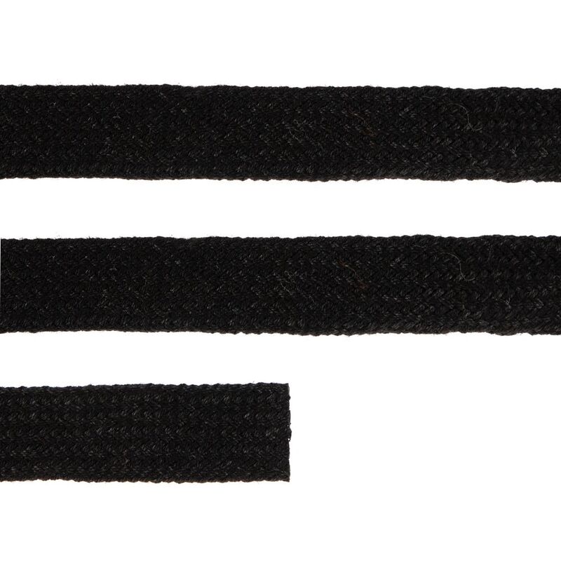Плоский шнур Cord M, черный, 80 см арт.19710.30.80cm