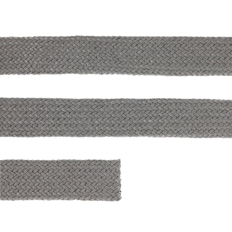 Плоский шнур Cord L, серый, 120 см арт.19711.10.120cm