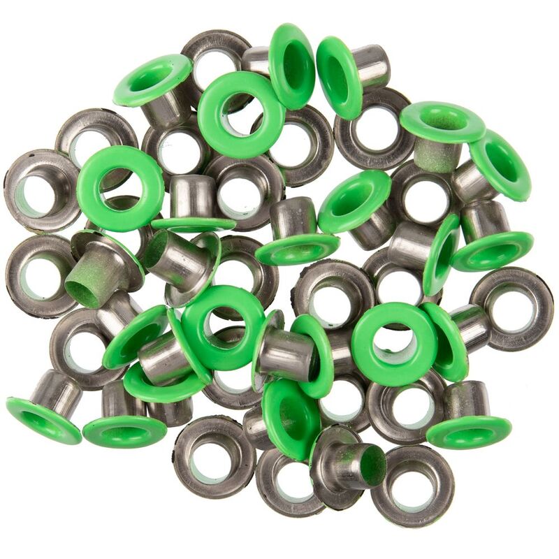 Люверс Ose, M, зеленый неон арт.19715.94