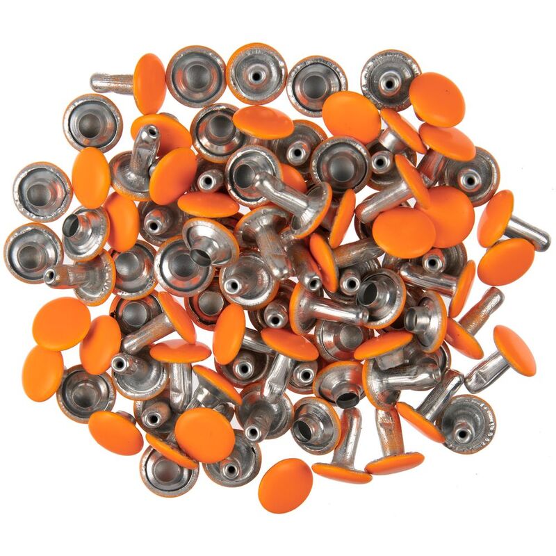 Заклепка Rivet, S, оранжевый неон арт.19716.22