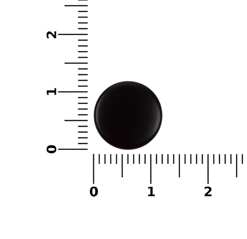 Кнопка Clavis, М, черная арт.19717.30