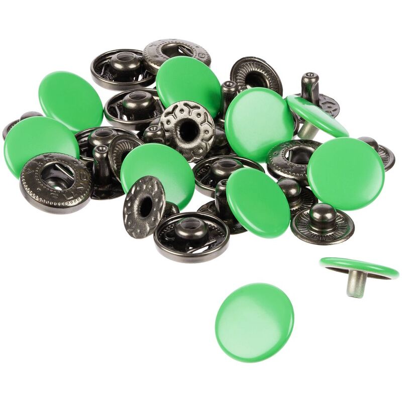 Кнопка Clavis, M, зеленый неон арт.19717.94