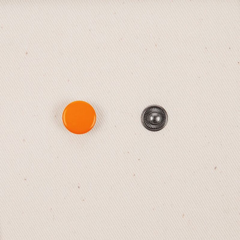 Кнопка Clavis, M, оранжевый неон арт.19717.22