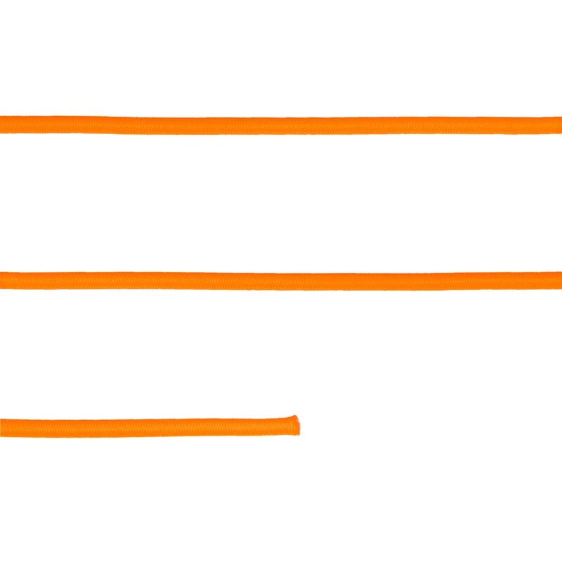 Круглая резинка Chapu M, оранжевый неон, 100 см арт.19713.22.100cm
