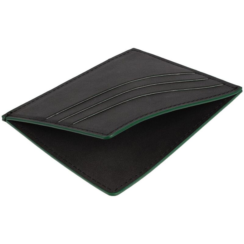 Картхолдер Multimo, черный с зеленым арт.17523.39