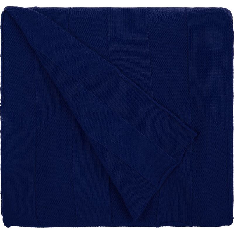 Плед Rombus, темно-синий (сапфир) арт.19623.41