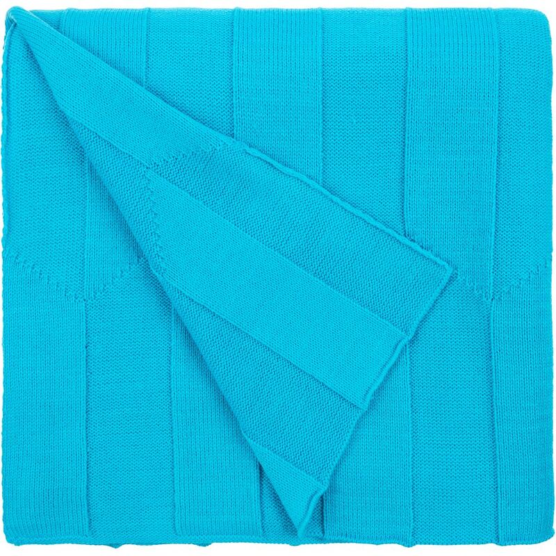 Плед Rombus, бирюзовый арт.19623.42