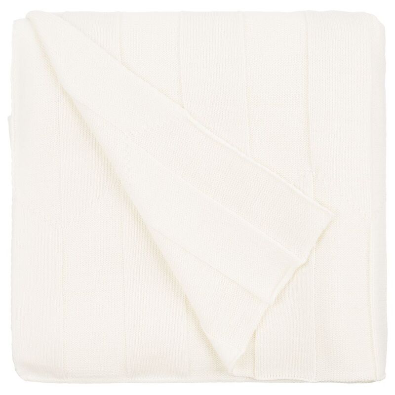 Плед Rombus, белый (молочный) арт.19623.60