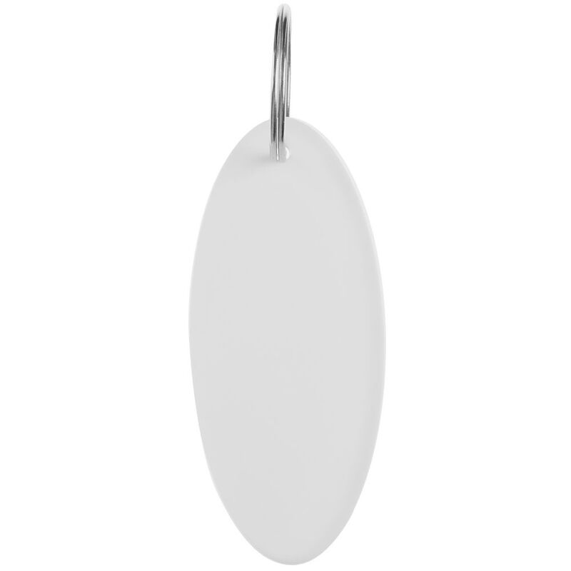 Брелок &laquo;Овал&raquo;, белый арт.16821.60
