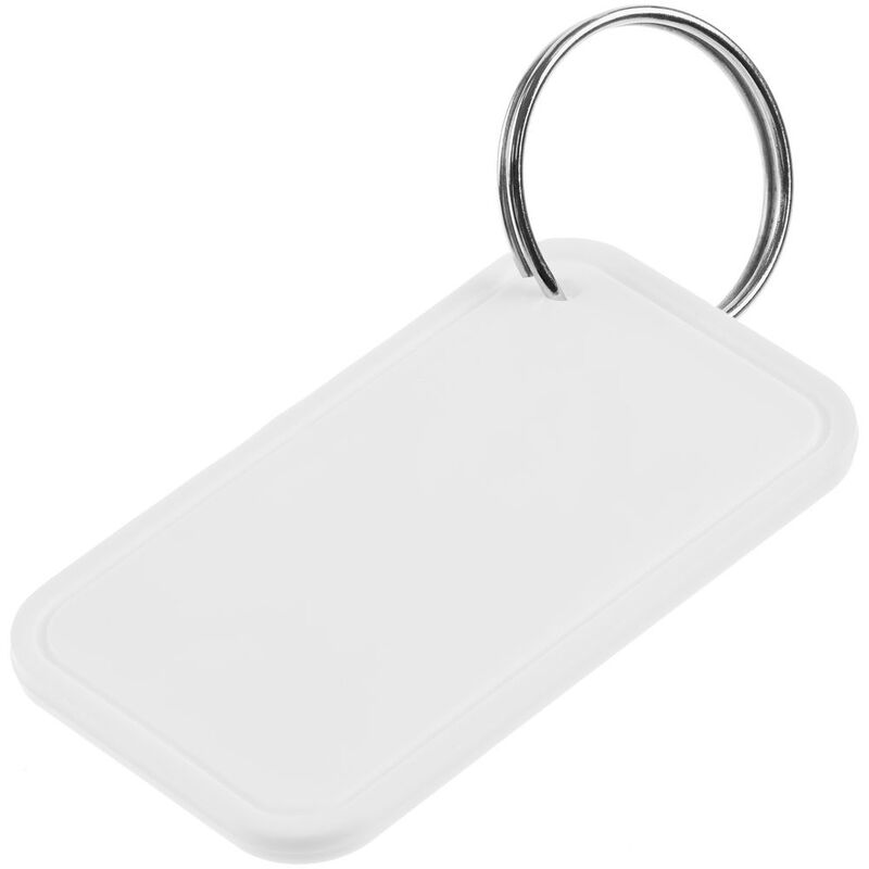 Брелок &laquo;Прямоугольник&raquo;, белый арт.16822.60