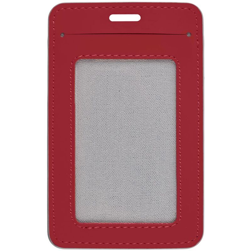 Чехол для пропуска Shall Simple, красный арт.19094.50