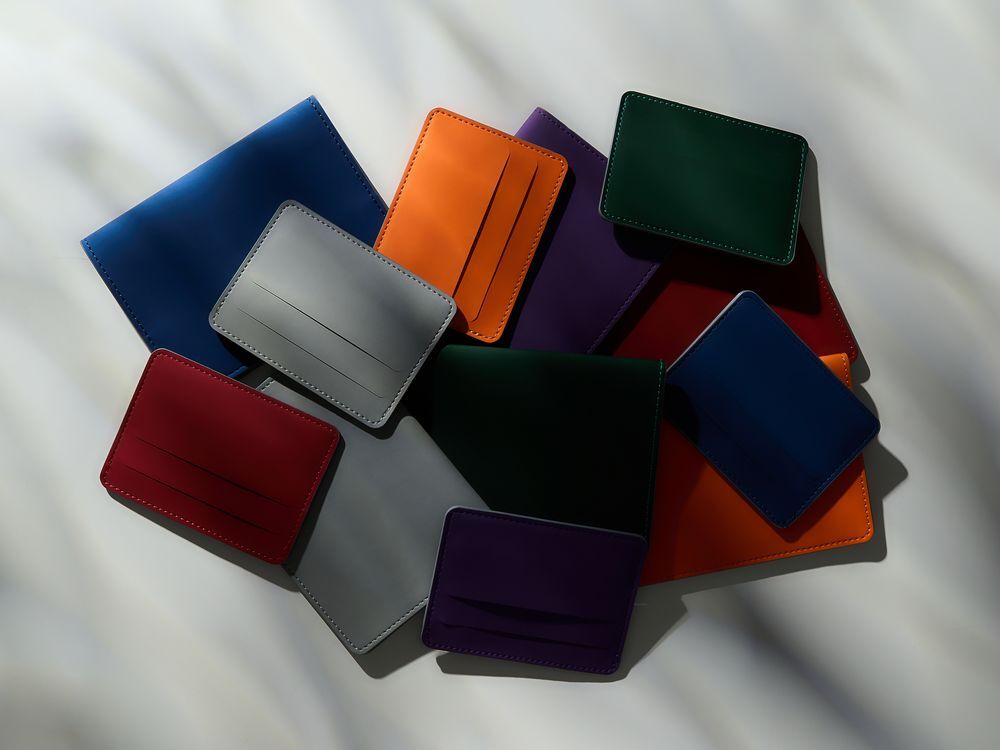 Чехол для карточек Shall Simple, серый арт.19095.10