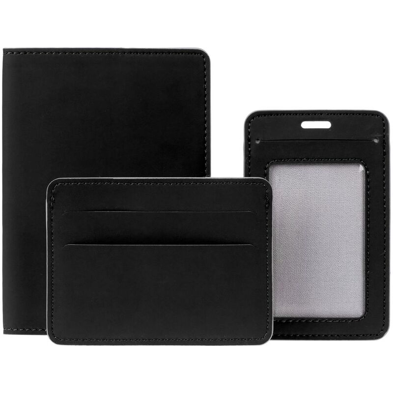 Чехол для карточек Shall Simple, черный арт.19095.30