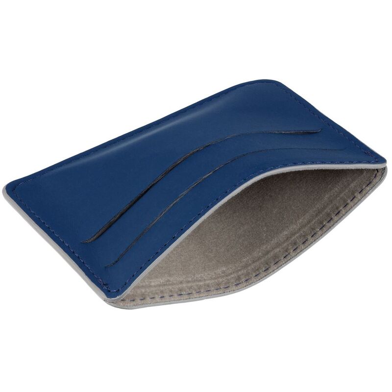 Чехол для карточек Shall Simple, синий арт.19095.40