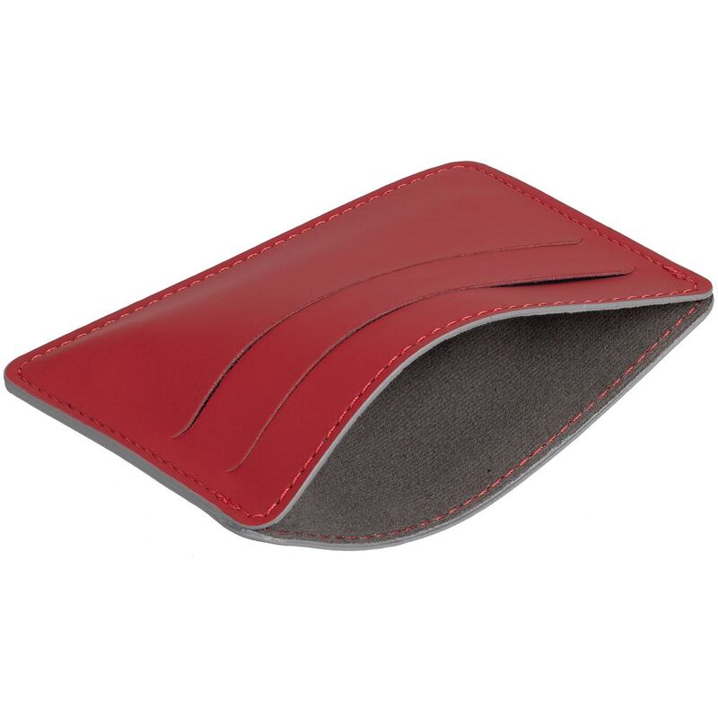 Чехол для карточек Shall Simple, красный арт.19095.50