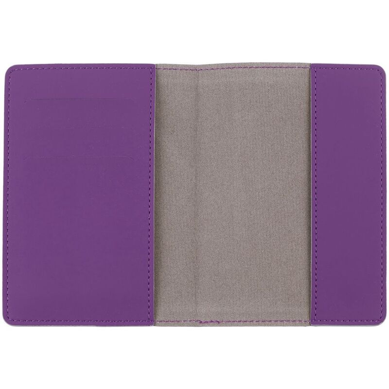 Обложка для паспорта Shall Simple, фиолетовый арт.19096.70