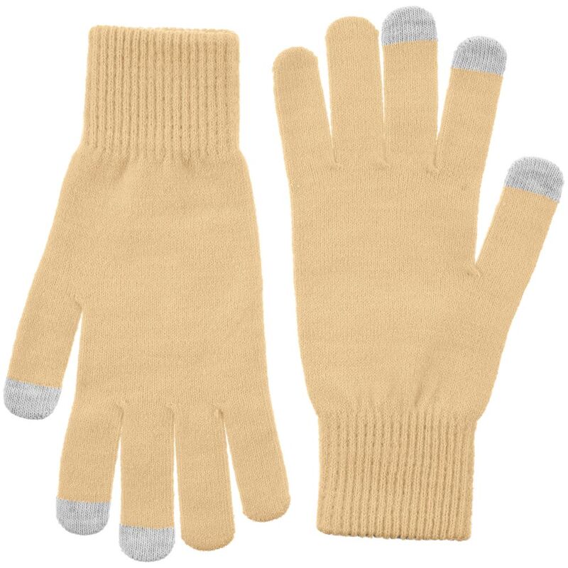 Перчатки сенсорные Urban Flow, бежевые арт.16664.12