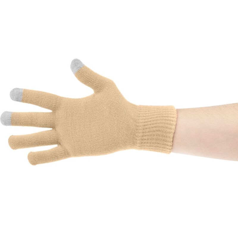 Перчатки сенсорные Urban Flow, бежевые арт.16664.12