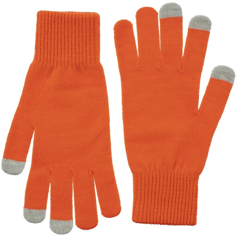 Перчатки сенсорные Urban Flow, оранжевые арт.16664.20
