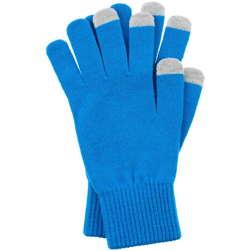 Перчатки сенсорные Urban Flow, ярко-голубые арт.16664.42