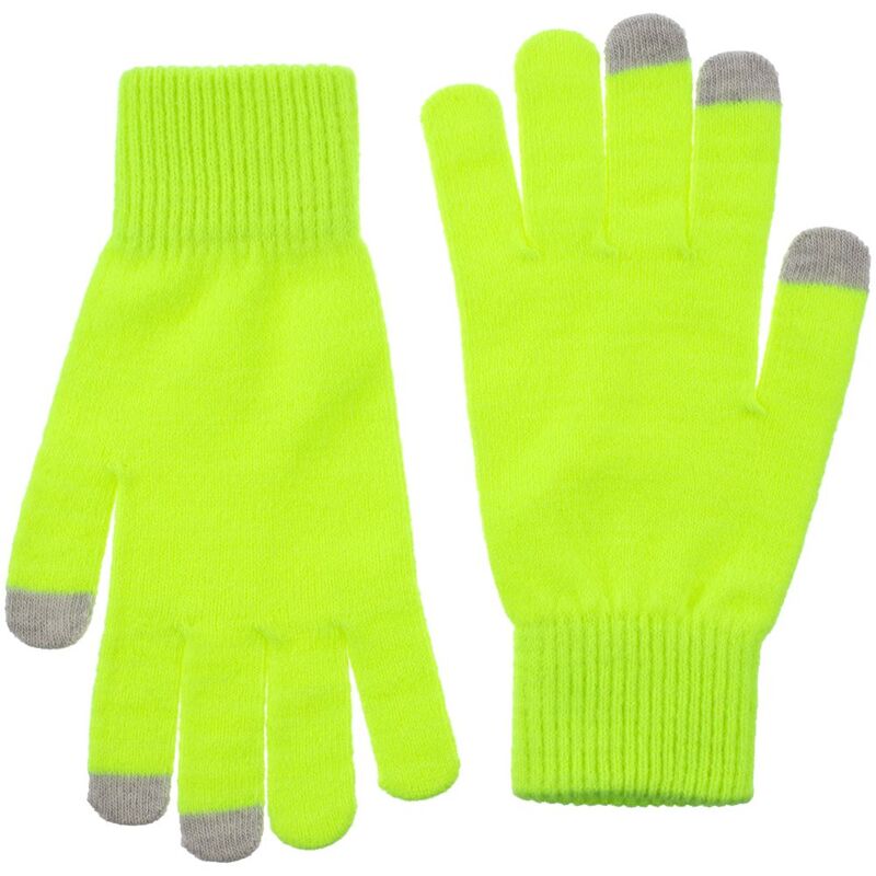 Перчатки сенсорные Urban Flow, салатовые неон арт.16664.94