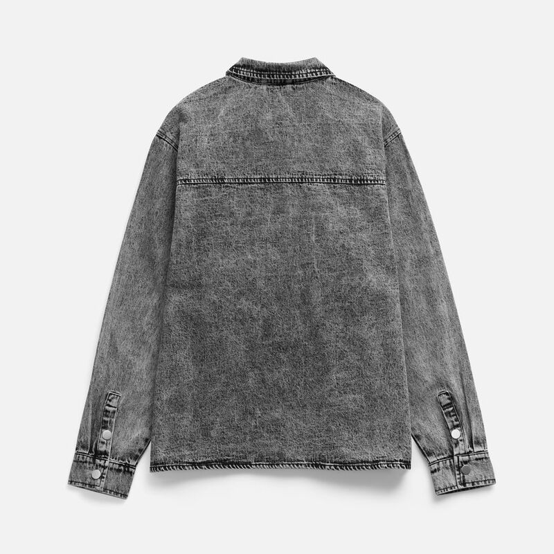 Куртка джинсовая O3, серая арт.17404.10