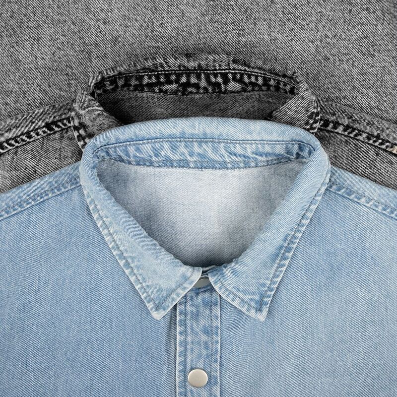 Куртка джинсовая O3, серая арт.17404.10