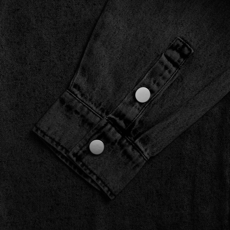 Куртка джинсовая O3, черная арт.17404.30