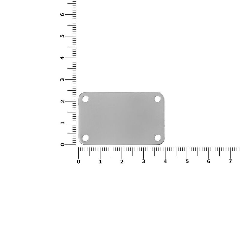 Шильдик металлический Furo, серый металлик арт.19724.13