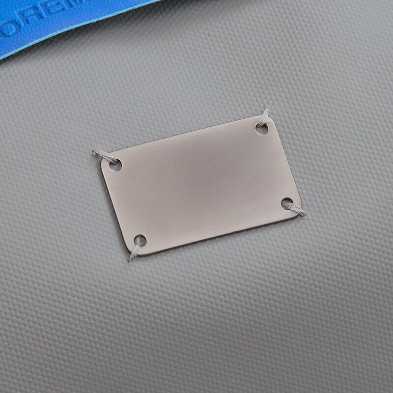 Шильдик металлический Furo, серый металлик арт.19724.13