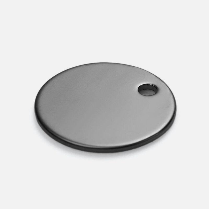 Шильдик металлический Alfa Sirkel, серый металлик арт.19725.13