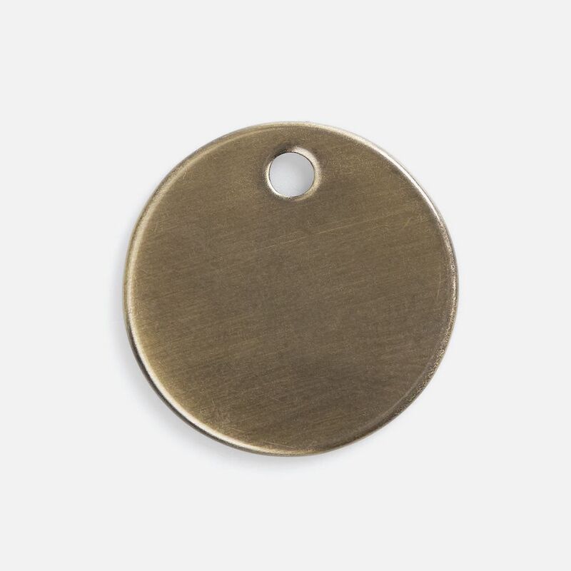 Шильдик металлический Alfa Sirkel, бронзовый арт.19725.25