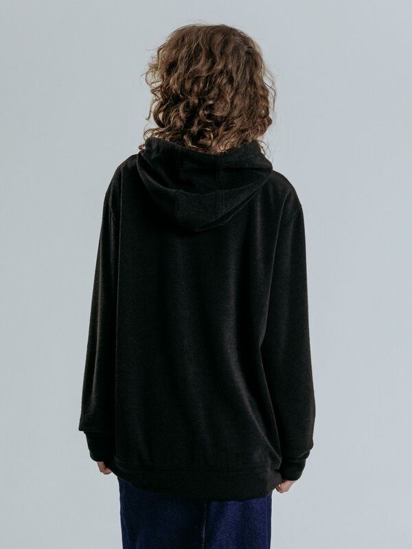 Худи унисекс Prima Vista, черное арт.19097.30