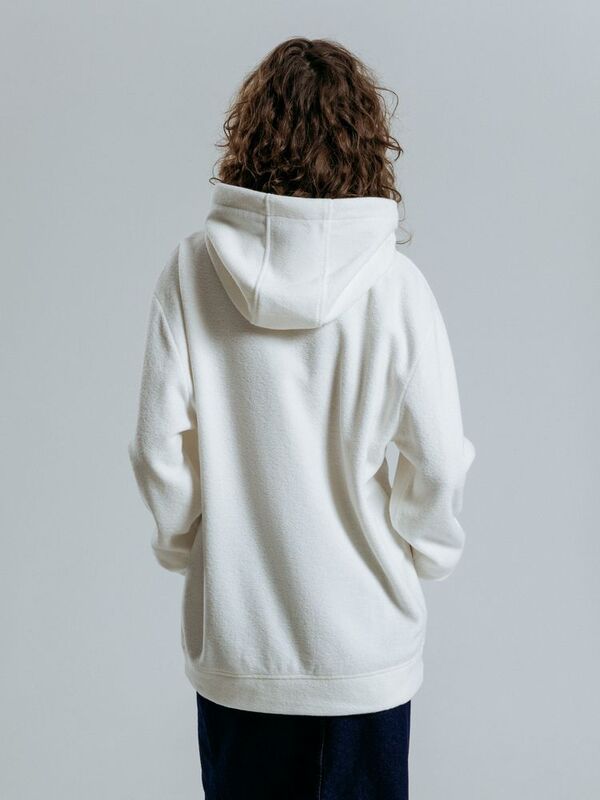 Худи унисекс Prima Vista, белое арт.19097.60