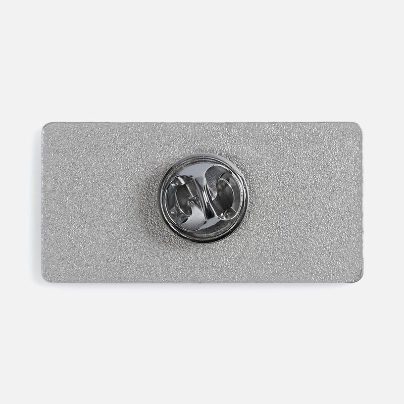 Значок Sanga Matto, серебристый глянцевый арт.19727.02