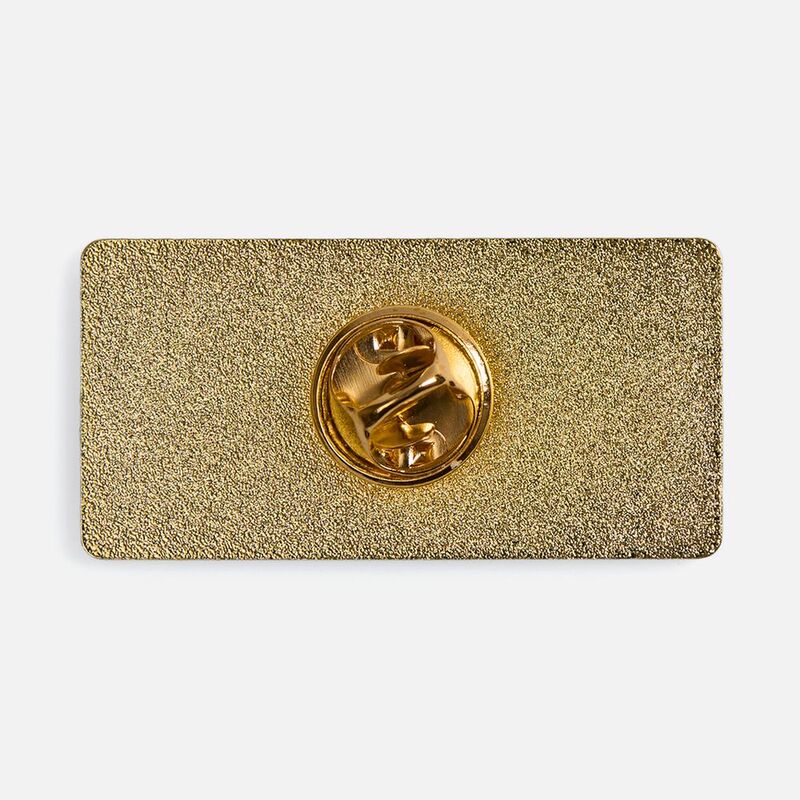 Значок Sanga Matto, золотистый глянцевый арт.19727.01