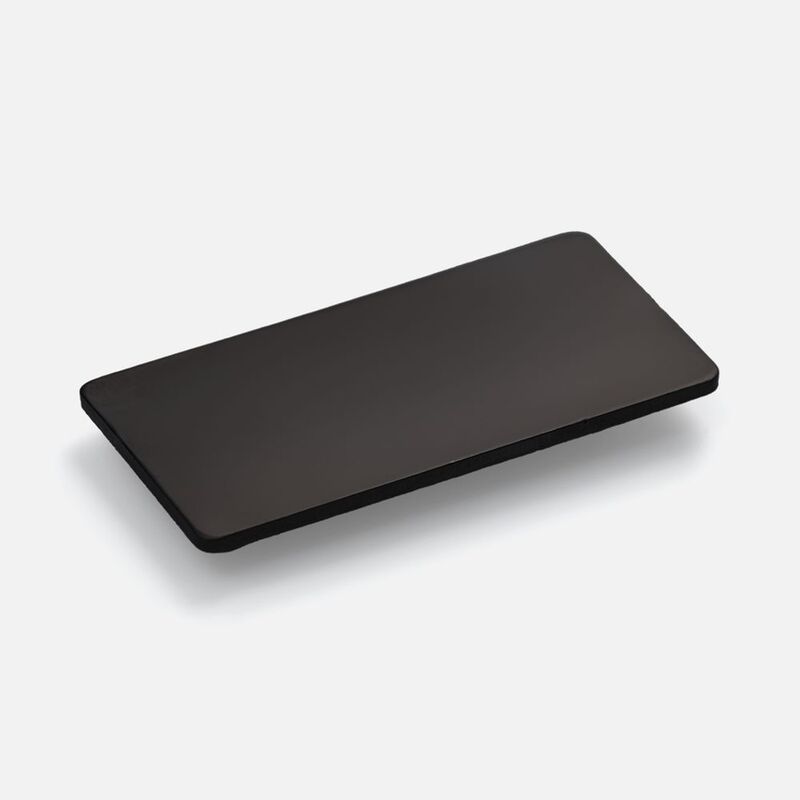 Значок Sanga Matto, серый металлик арт.19727.13