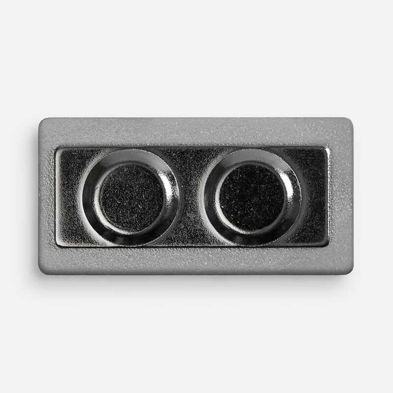 Значок Magnet Matto, серебристый арт.19729.10