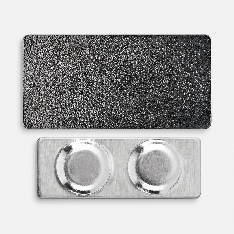 Значок Magnet Matto, серый металлик арт.19729.13