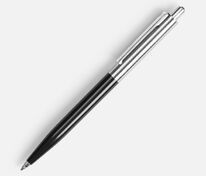 Ручка шариковая Senator Point Metal, ver.2, черная арт.23317.30