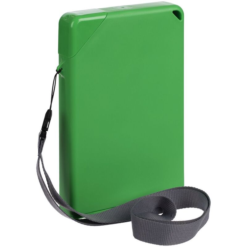 Плоская бутылка для воды Flacon, зеленая арт.16598.90